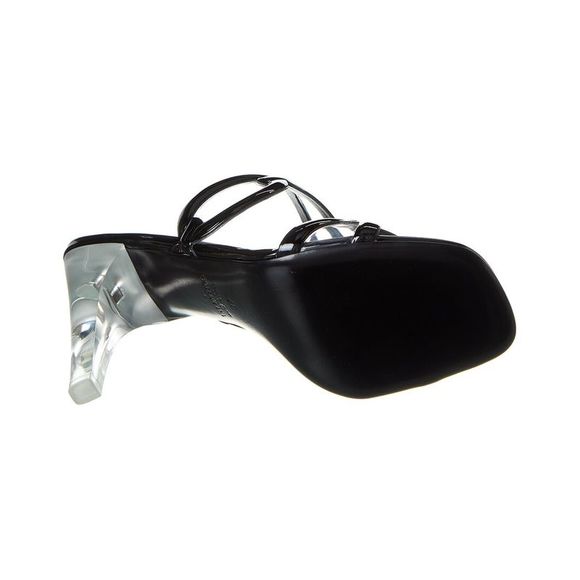 Valentino 100 Patent & Vinyl Sandal - Picture 4 of 5